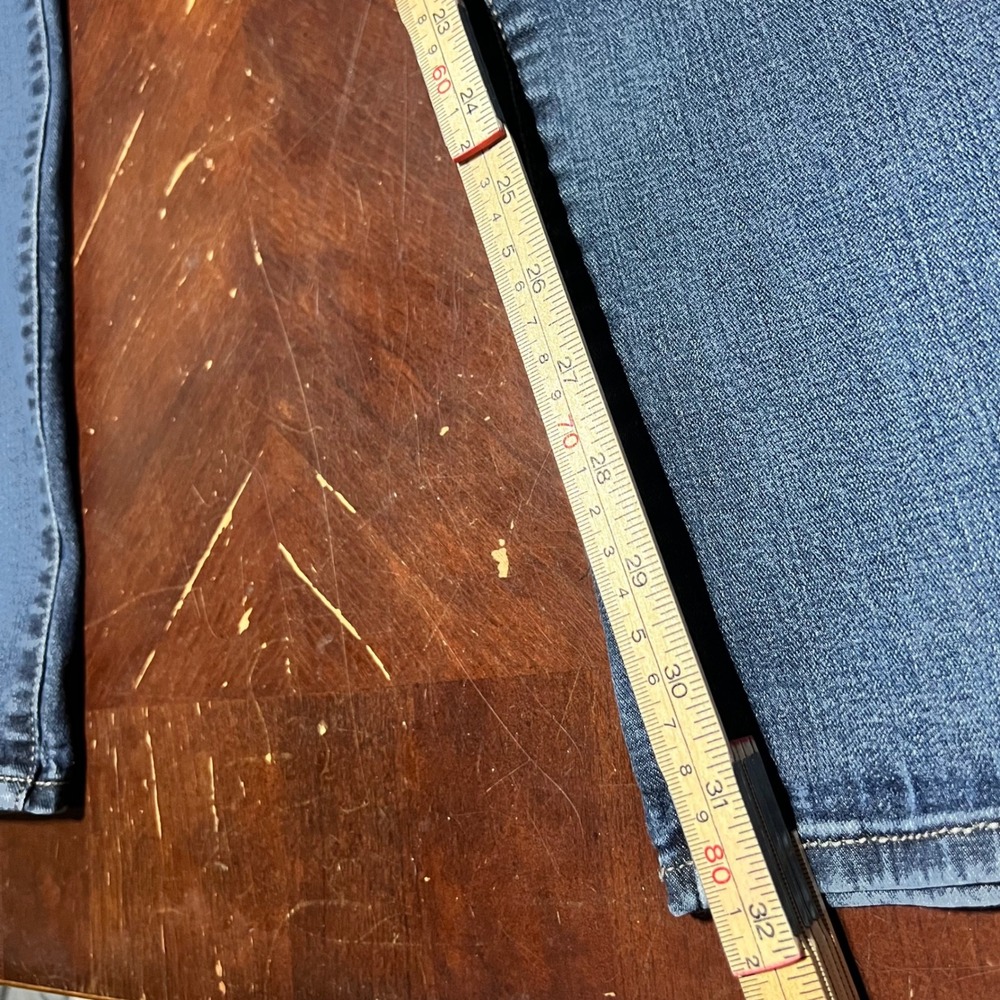Lee Extreme Motion Mens Straight Leg Jeans 38x34 Medium Wash Blue Denim Pants - Picture 7 of 11